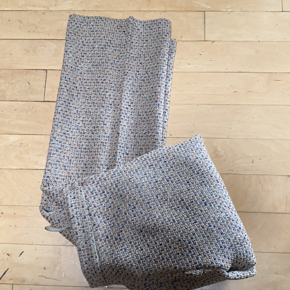 Alexander McQueen wool straight pant with gold 4/6 - Picture 11 of 12
